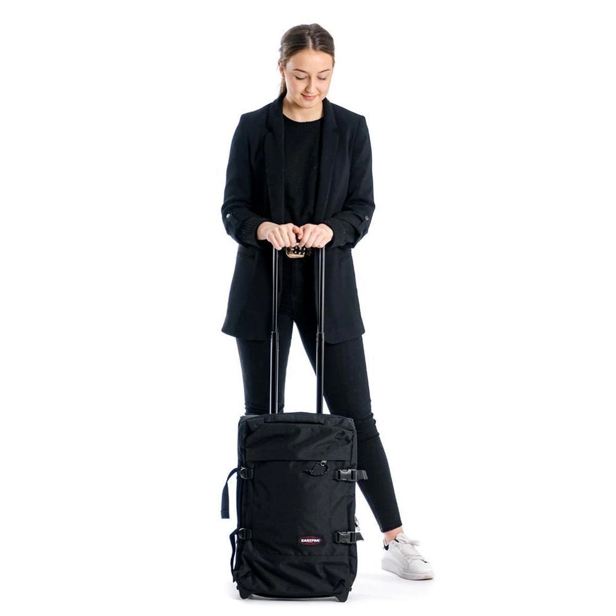 Eastpak TRANVERZ S Reiskoffer, Handbagage (51 X 32.5 X 23 Cm) - Black 13 Eastpak TRANVERZ S Reiskoffer, Handbagage (51 X 32.5 X 23 Cm) - Black - Afbeelding 13