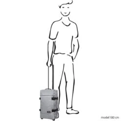 Eastpak TRANVERZ S Reiskoffer, Handbagage (51 X 32.5 X 23 Cm) - Sunday Grey -Eastpak 1200x1200 42