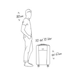 Eastpak TRANZSHELL M Reiskoffer (67 X 42 X 4 Cm) - Black -Eastpak 1200x1200 5