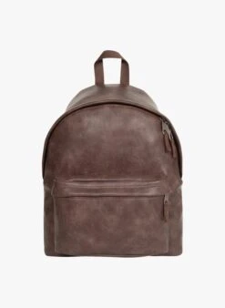 Eastpak PADDED PAK'R - Rugzak Van Imitatiebont Met Rits | Bruin