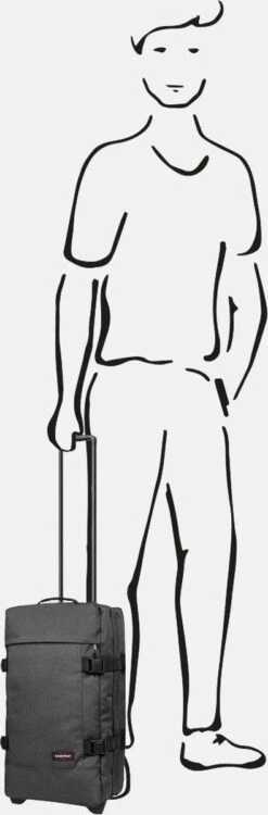 Eastpak TRANVERZ S Reiskoffer, Handbagage (51 X 32.5 X 23 Cm) - Black Denim 15 Eastpak TRANVERZ S Reiskoffer, Handbagage (51 X 32.5 X 23 Cm) - Black Denim -Eastpak 395x1200