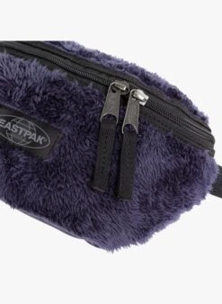 Eastpak SPRINGER - Heuptasje Van Imitatiebont Met Rits | Blauw -Eastpak 3979281