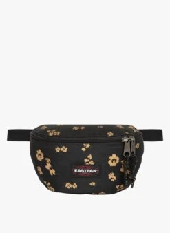 Eastpak SPRINGER - Heuptasje Van Imitatiebont Met Rits | Zwart