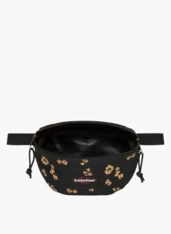 Eastpak SPRINGER - Heuptasje Van Imitatiebont Met Rits | Zwart -Eastpak 3979297