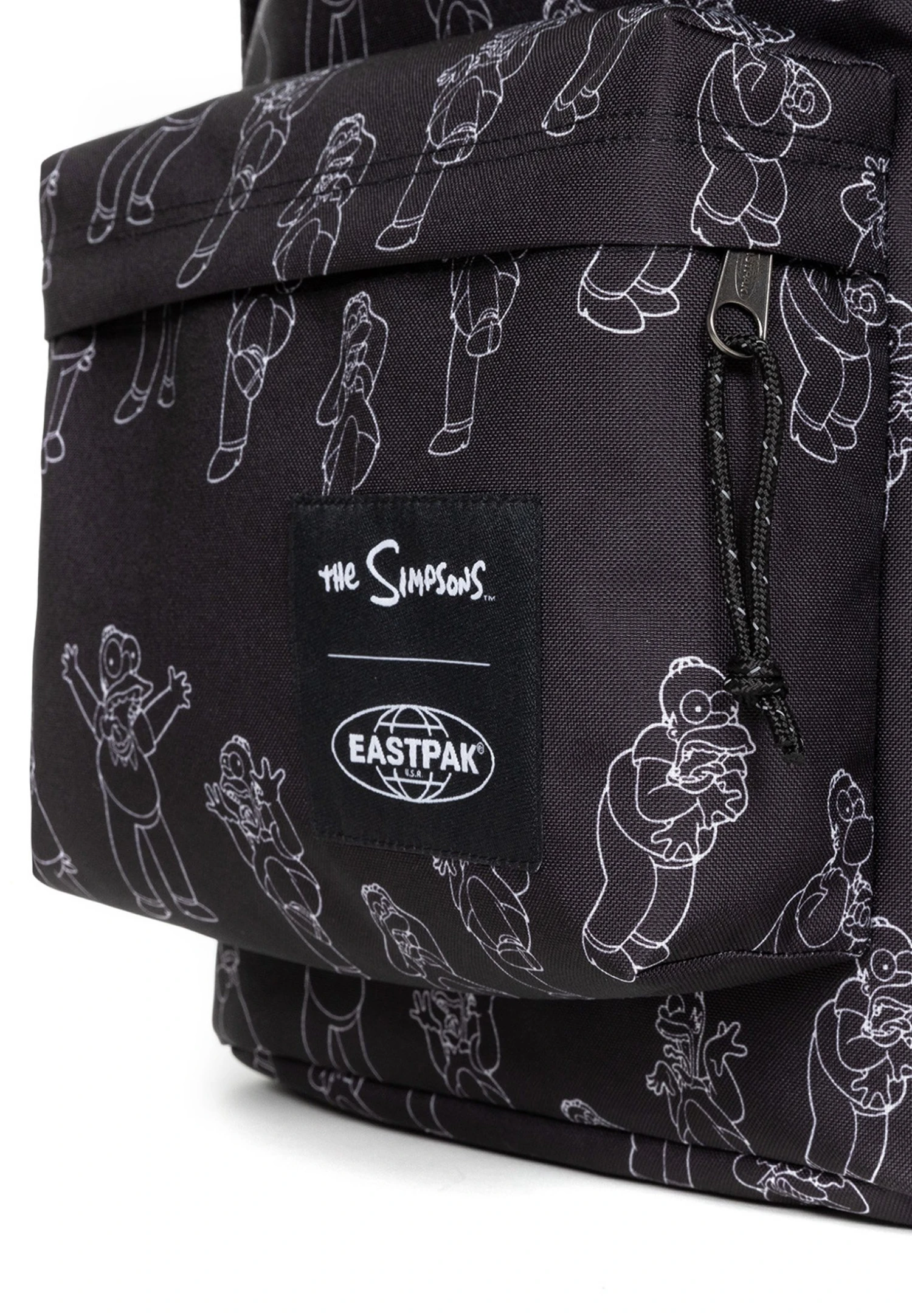 Eastpak Out Of Office - Rugzak - The Simpsons Black 4 Eastpak Out Of Office - Rugzak - The Simpsons Black - Afbeelding 4