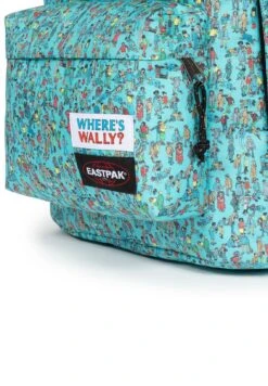 Eastpak Out Of Office - Rugzak - Wally Pattern Blue -Eastpak 500e29e6235f436c83970a9220e0ab1e