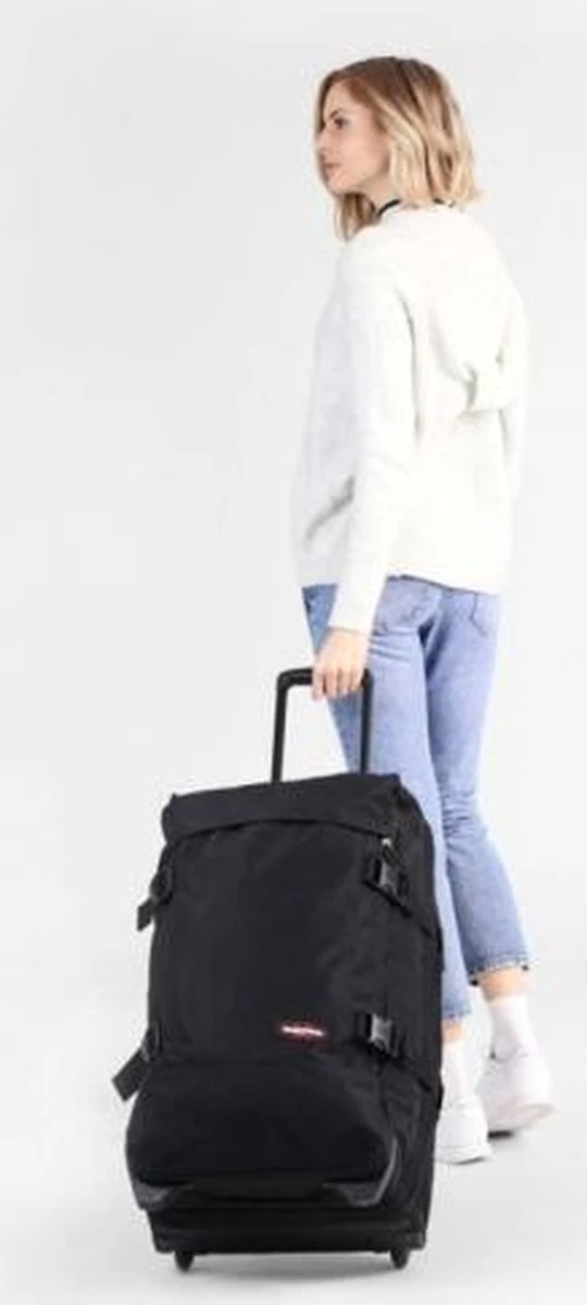 Eastpak TRANVERZ M Reiskoffer (67 X 35.5 X 30 Cm) - Black 8 Eastpak TRANVERZ M Reiskoffer (67 X 35.5 X 30 Cm) - Black - Afbeelding 8