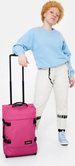 Eastpak TRANVERZ S Reiskoffer, Handbagage (51 X 32.5 X 23 Cm) - Pink Escape 9 Eastpak TRANVERZ S Reiskoffer, Handbagage (51 X 32.5 X 23 Cm) - Pink Escape -Eastpak 545x1200