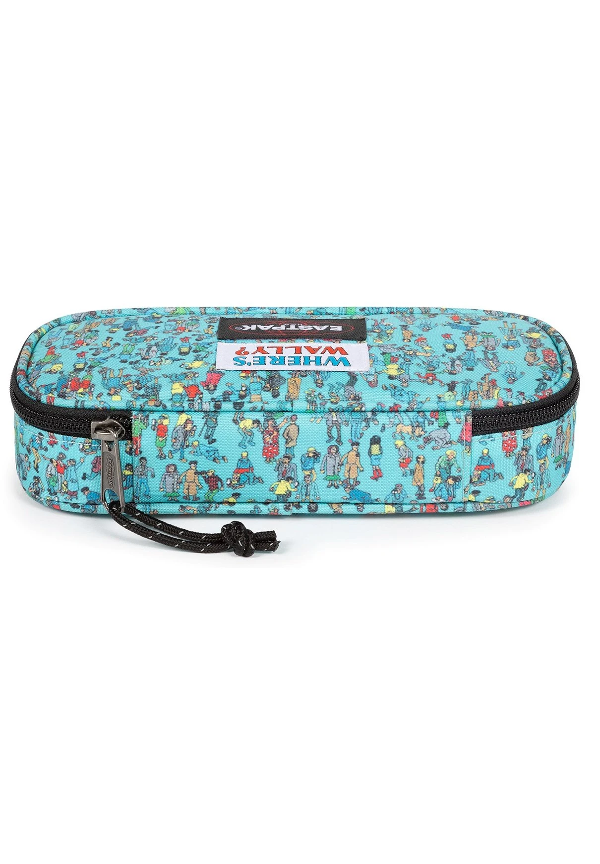 Eastpak Oval Single - Etui - Wally Pattern Blue 2 Eastpak Oval Single - Etui - Wally Pattern Blue - Afbeelding 2