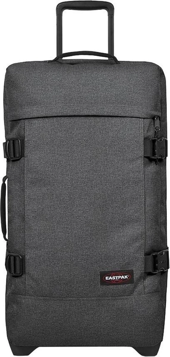 Eastpak TRANVERZ M Reiskoffer (67 X 35.5 X 30 Cm) - Black Denim 18 Eastpak TRANVERZ M Reiskoffer (67 X 35.5 X 30 Cm) - Black Denim - Afbeelding 18