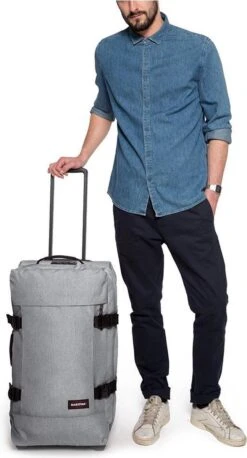 Eastpak TRANVERZ M Reiskoffer (67 X 35.5 X 30 Cm) - Sunday Grey -Eastpak 647x1200