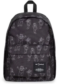 Eastpak Out Of Office - Rugzak - The Simpsons Black