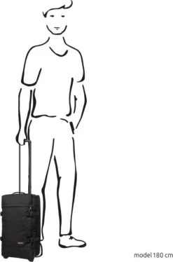 Eastpak TRANVERZ S Reiskoffer, Handbagage (51 X 32.5 X 23 Cm) - Black 29 Eastpak TRANVERZ S Reiskoffer, Handbagage (51 X 32.5 X 23 Cm) - Black -Eastpak 793x1200