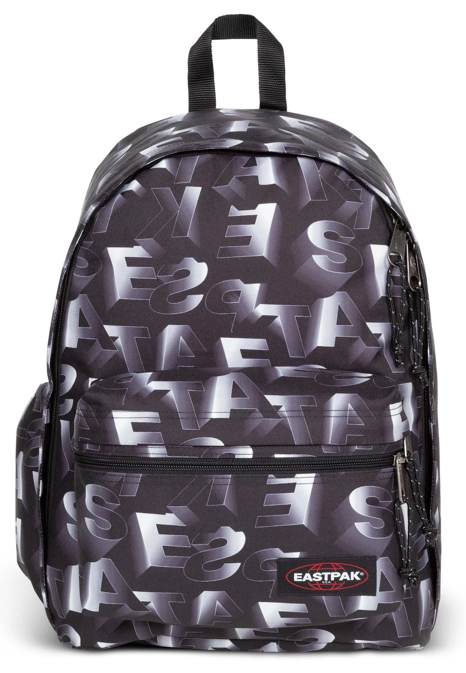 Eastpak Office Zippl R - Rugzak - Blocktype Black 1 Eastpak Office Zippl R - Rugzak - Blocktype Black