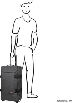 Eastpak TRANVERZ M Reiskoffer (67 X 35.5 X 30 Cm) - Black Denim 22 Eastpak TRANVERZ M Reiskoffer (67 X 35.5 X 30 Cm) - Black Denim -Eastpak 842x1200