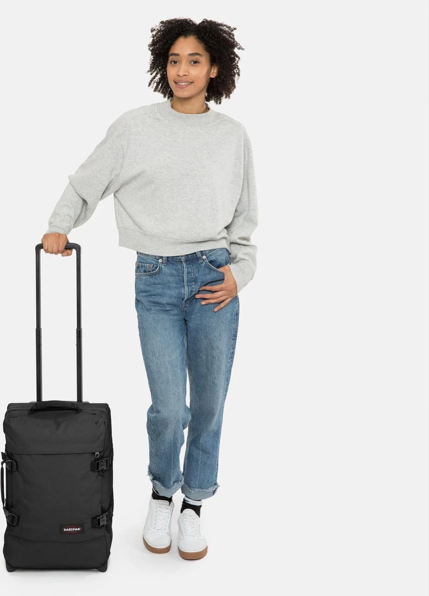 Eastpak TRANVERZ S Reiskoffer, Handbagage (51 X 32.5 X 23 Cm) - Black 12 Eastpak TRANVERZ S Reiskoffer, Handbagage (51 X 32.5 X 23 Cm) - Black - Afbeelding 12
