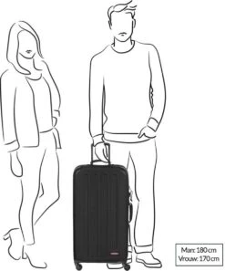 Eastpak TRANZSHELL L Reiskoffer (77 X 43 X 26.5 Cm) - Black 28 Eastpak TRANZSHELL L Reiskoffer (77 X 43 X 26.5 Cm) - Black -Eastpak 998x1200