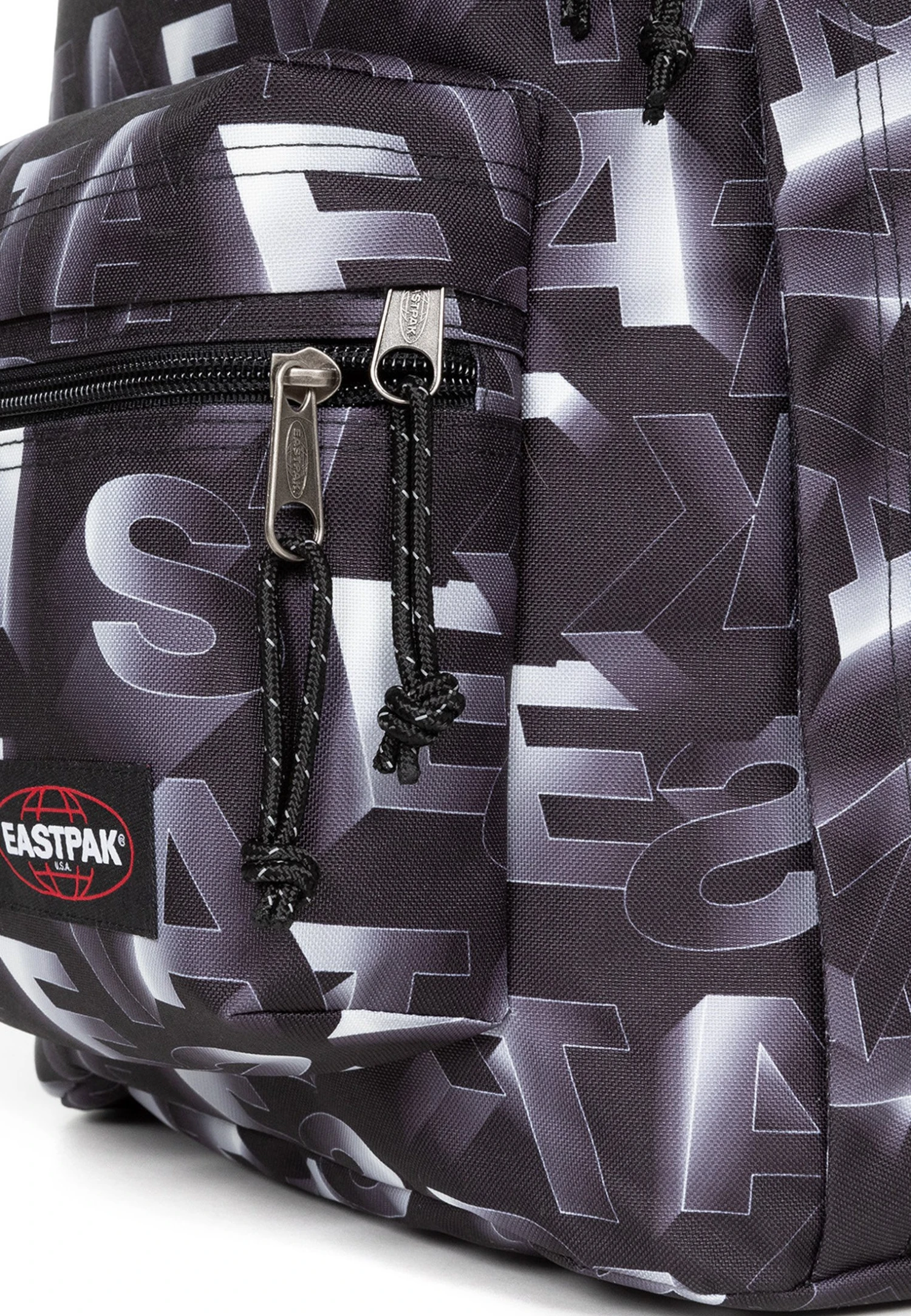 Eastpak Office Zippl R - Rugzak - Blocktype Black 3 Eastpak Office Zippl R - Rugzak - Blocktype Black - Afbeelding 3