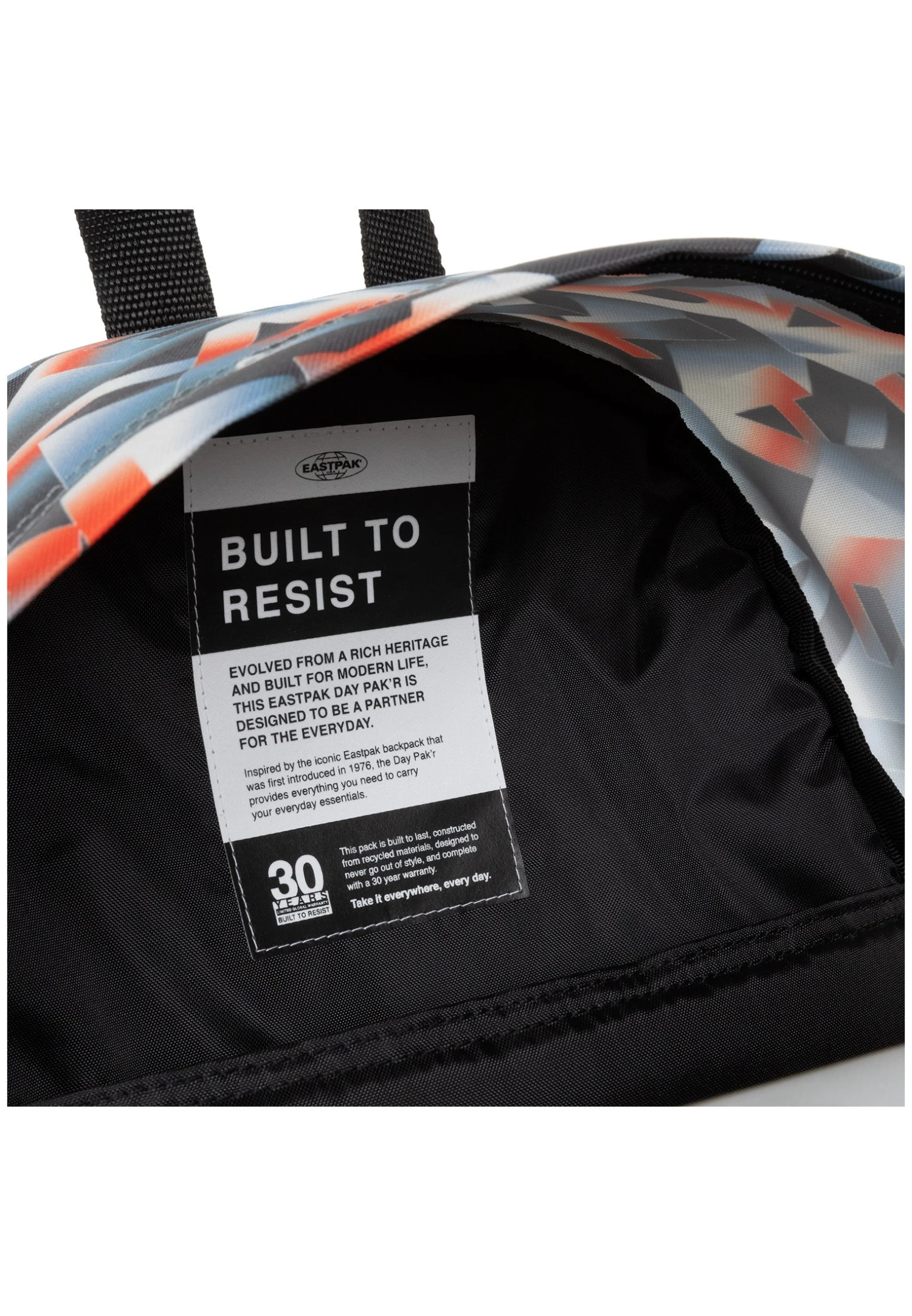 Eastpak Day Pak R - Rugzak - Blocktype Grey 4 Eastpak Day Pak R - Rugzak - Blocktype Grey - Afbeelding 4