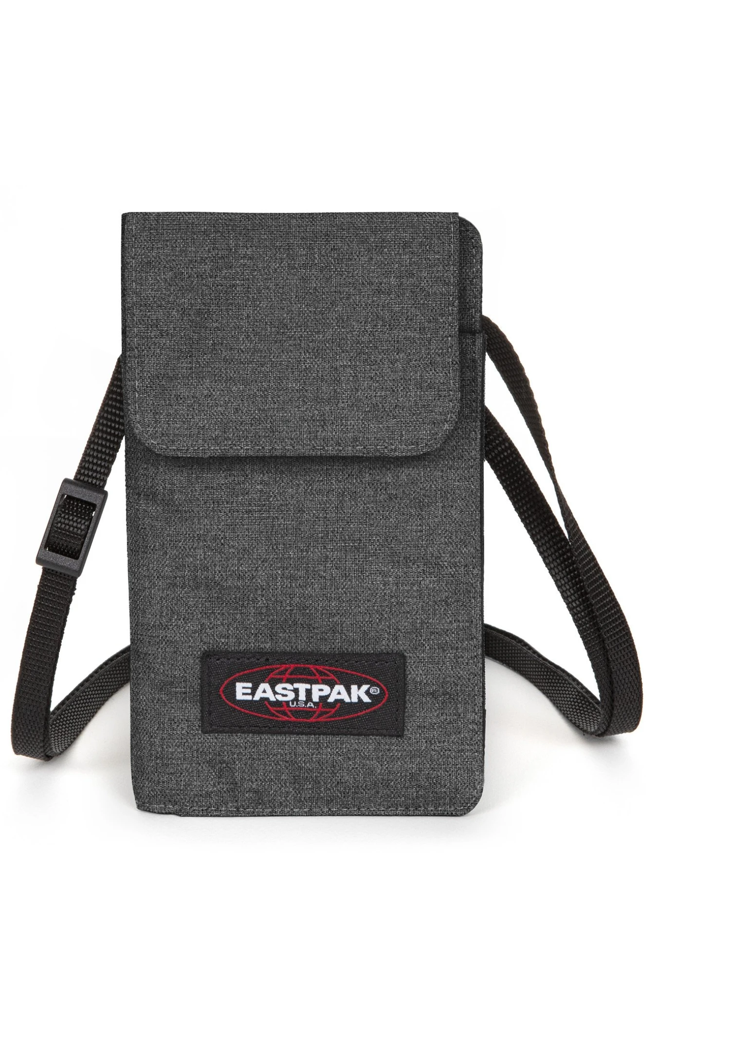 Eastpak Daller- Telefoonhoesje - Black Denim 1 Eastpak Daller- Telefoonhoesje - Black Denim