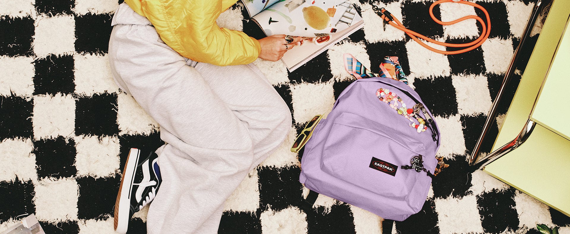 Eastpak -Eastpak F25 Always On Stills Day Pakr Orchid Lilac retouch 01 1920x790 32599123 64f9 44c1 a62a a911f3970e94